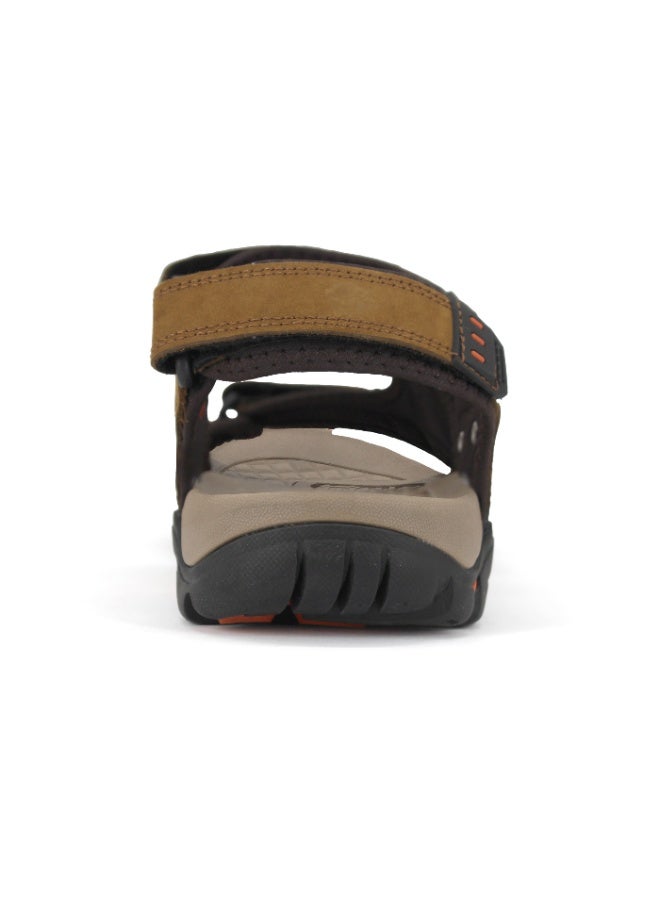 Shield Flexion Men’s Brown Adjustable Sandal – Lightweight Comfort, Anti‑Slip Sole, Daily Casual Wear - Image 4